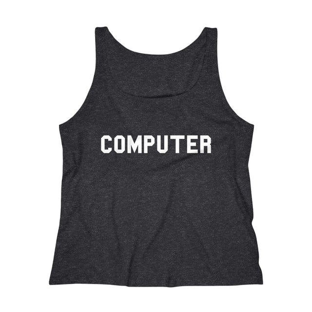 Computer (Women's Relaxed Jersey Tank Top)