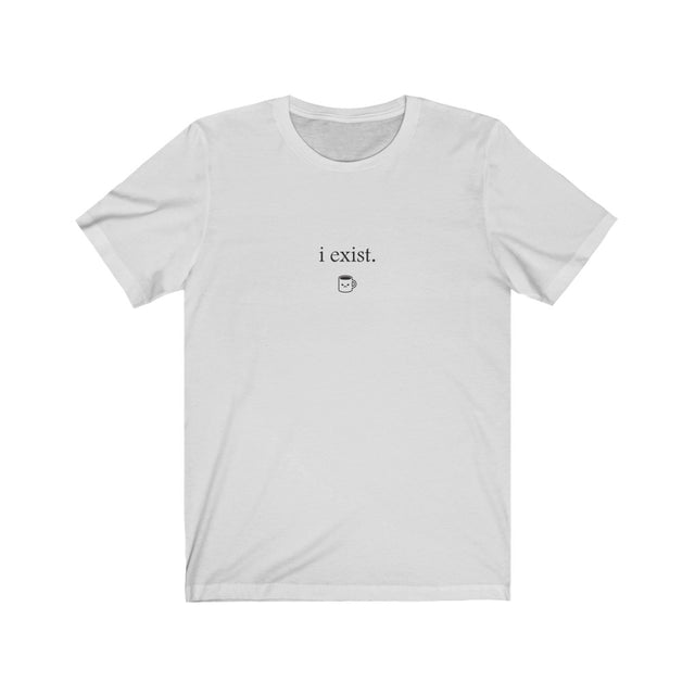 i exist (light colors!) (Unisex Softstyle T-Shirt)