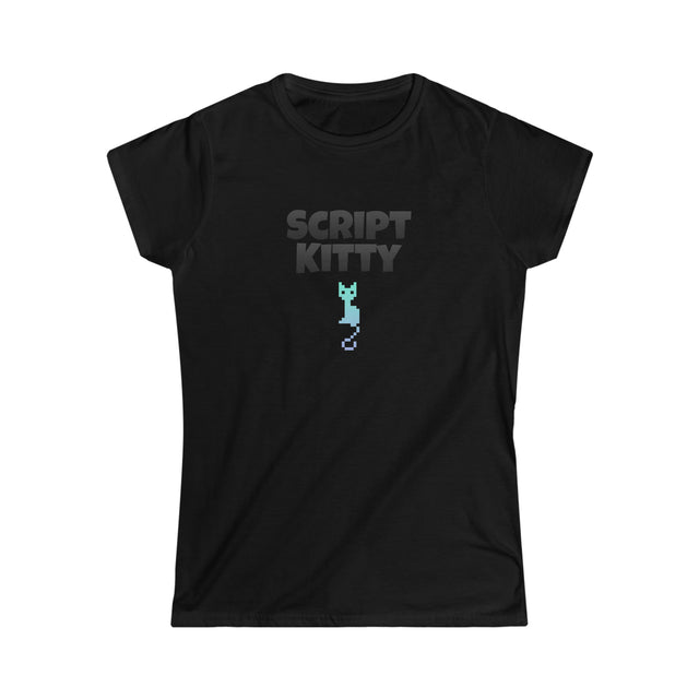 Script Kitty (Women's Cut / Blue)