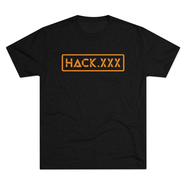 HACK.XXX (Men's Tri-Blend Crew Tee)