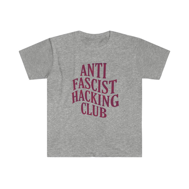 Antifascist hacking club Softstyle T-Shirt