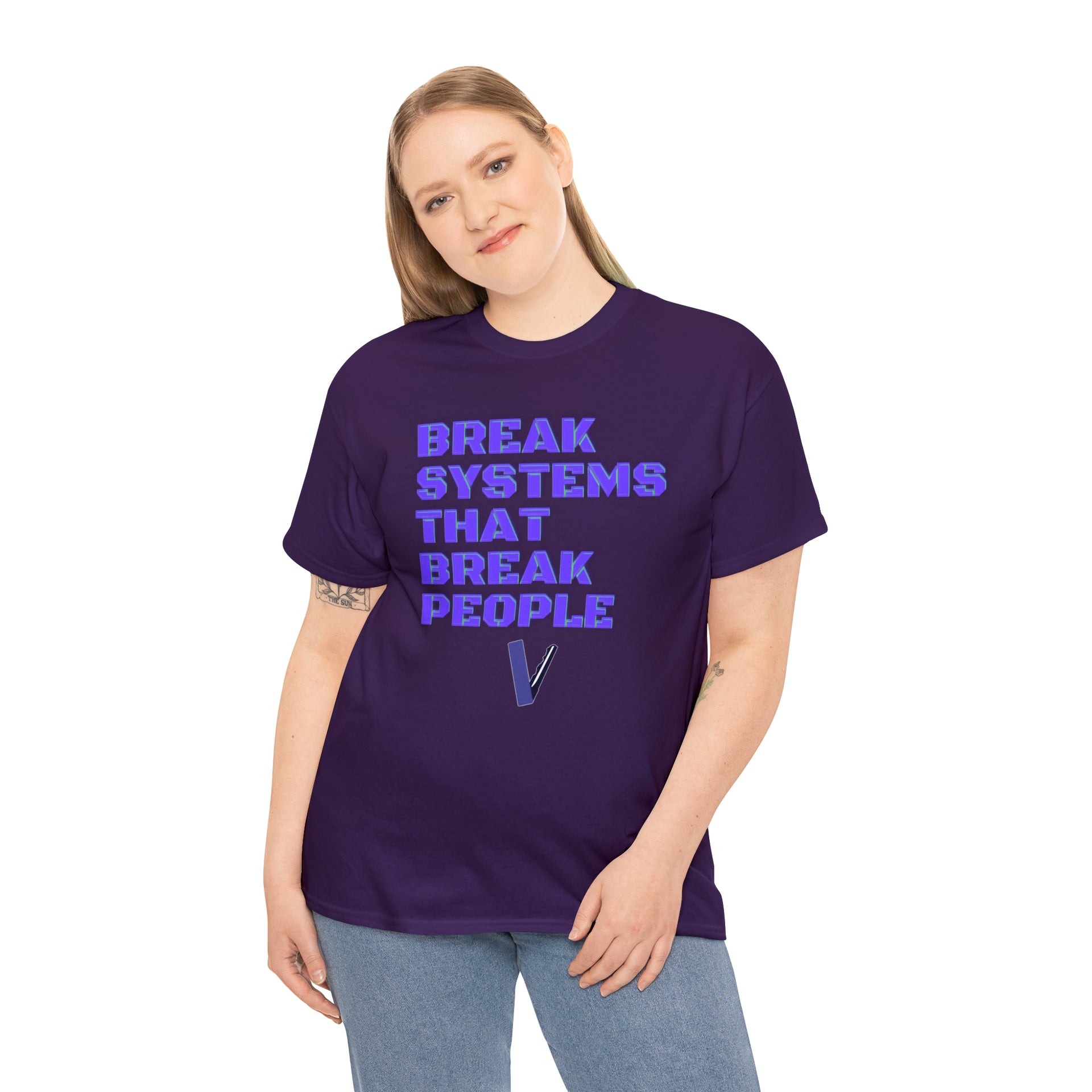 Break systems Unisex Heavy Cotton Tee