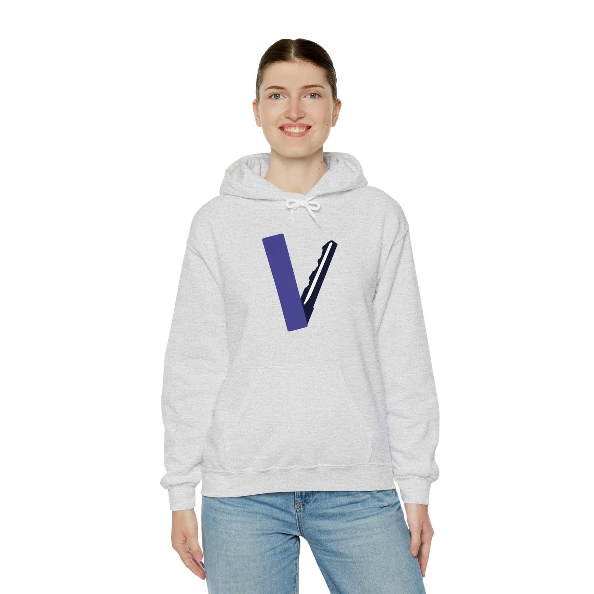 V Unisex Heavy Blend™ Hooded Sweatshirt