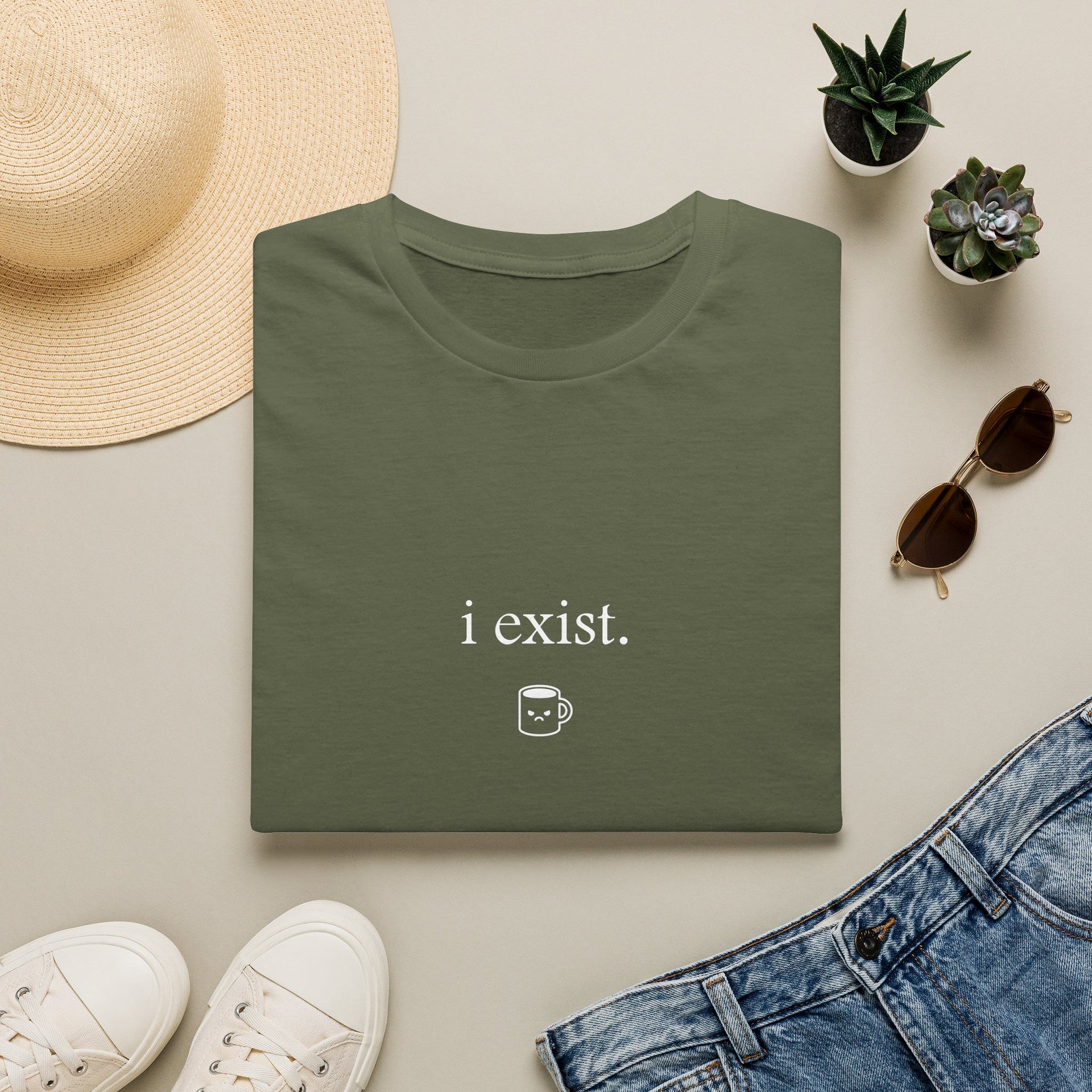 i exist. (Unisex Softstyle Tee)