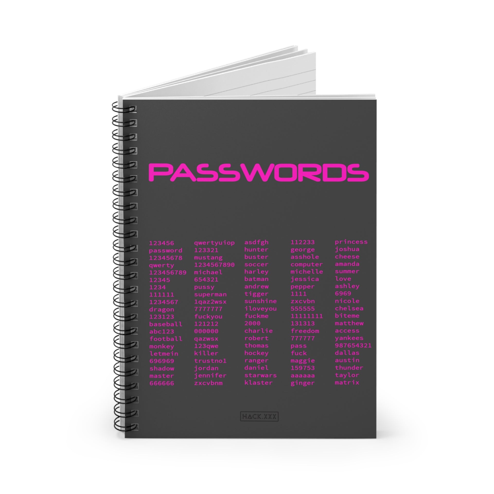 Passwords (Notebook)