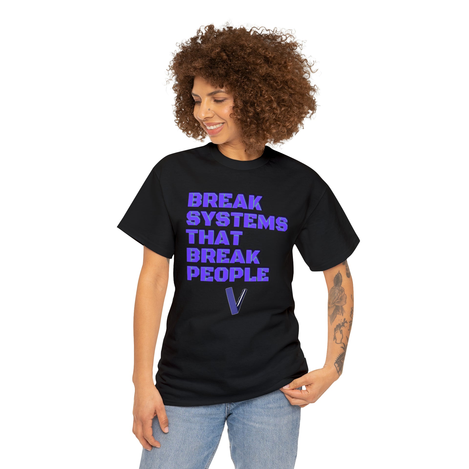 Break systems Unisex Heavy Cotton Tee