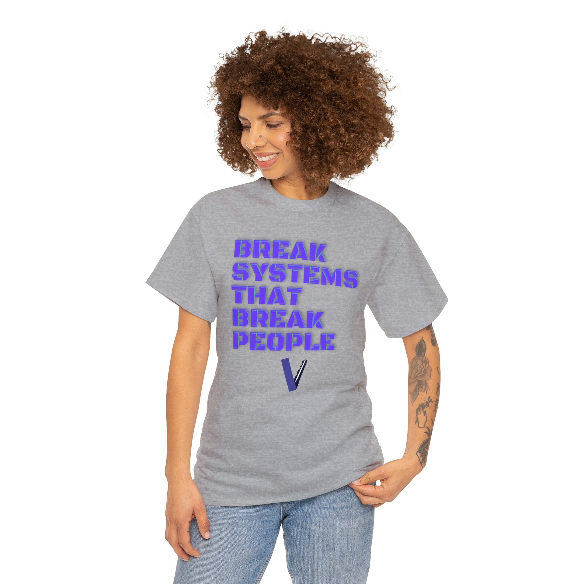 Break systems Unisex Heavy Cotton Tee