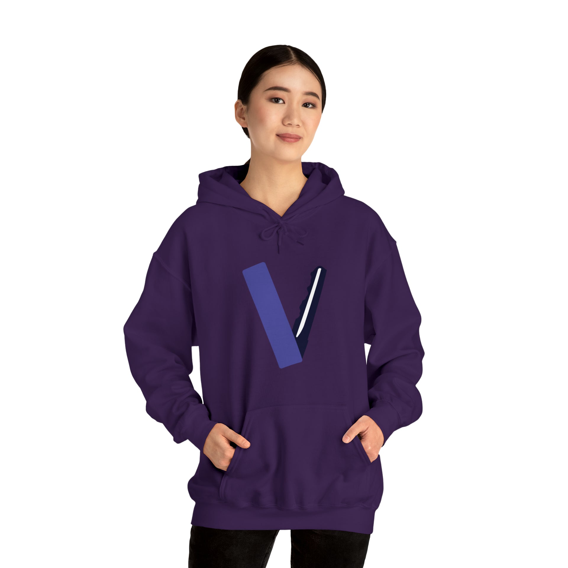 V Unisex Heavy Blend™ Hooded Sweatshirt