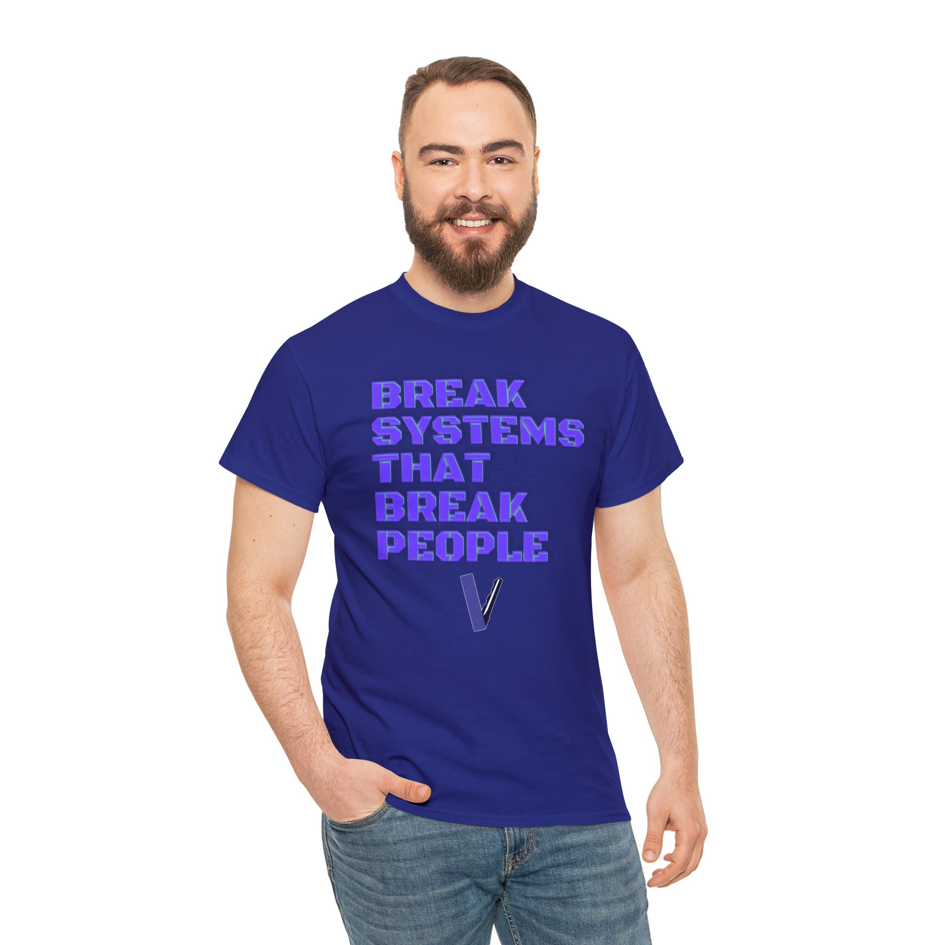 Break systems Unisex Heavy Cotton Tee