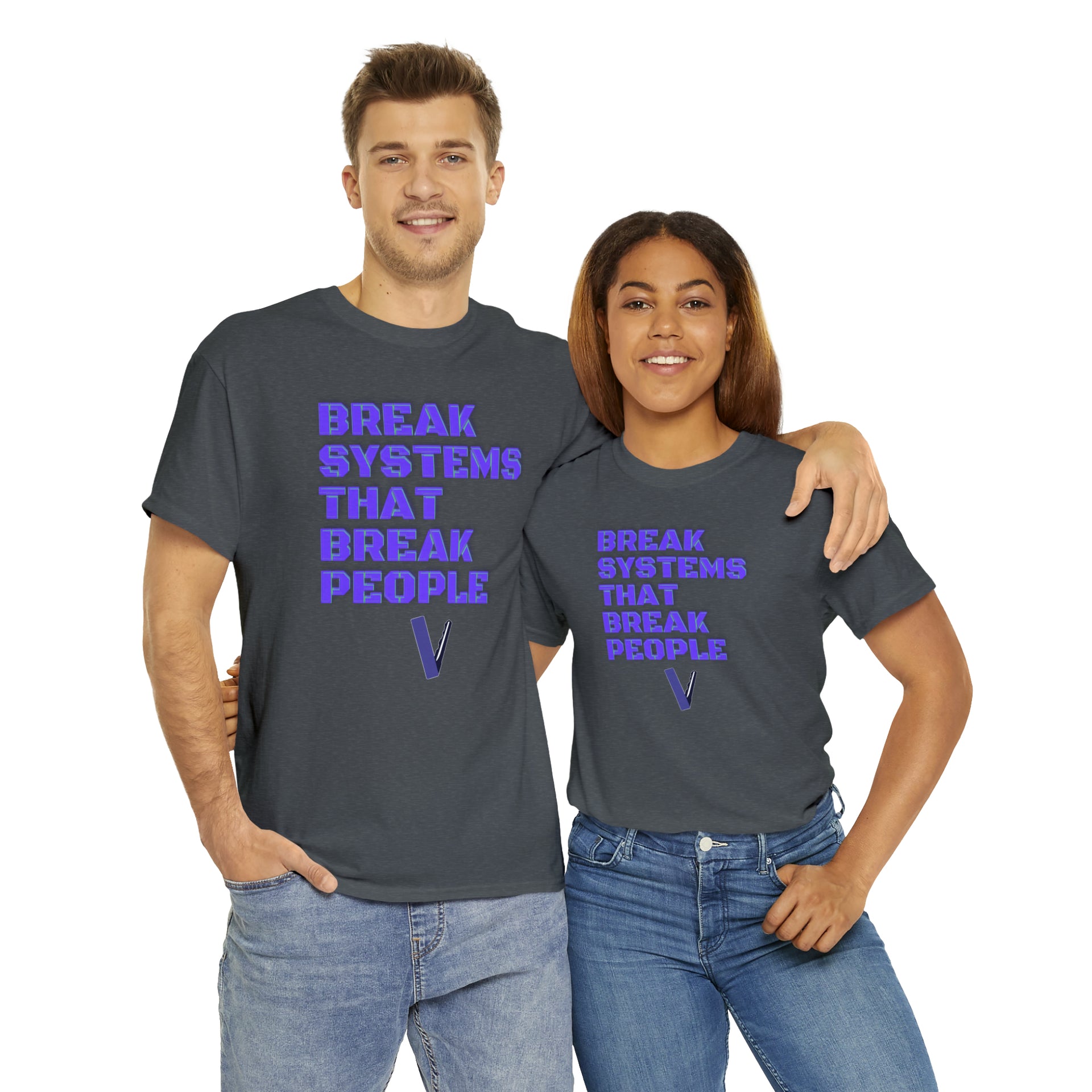 Break systems Unisex Heavy Cotton Tee