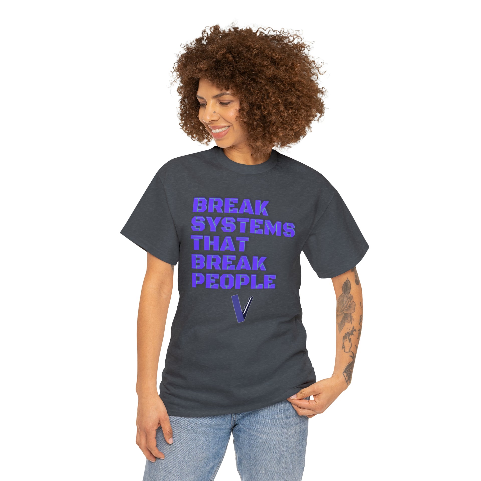 Break systems Unisex Heavy Cotton Tee