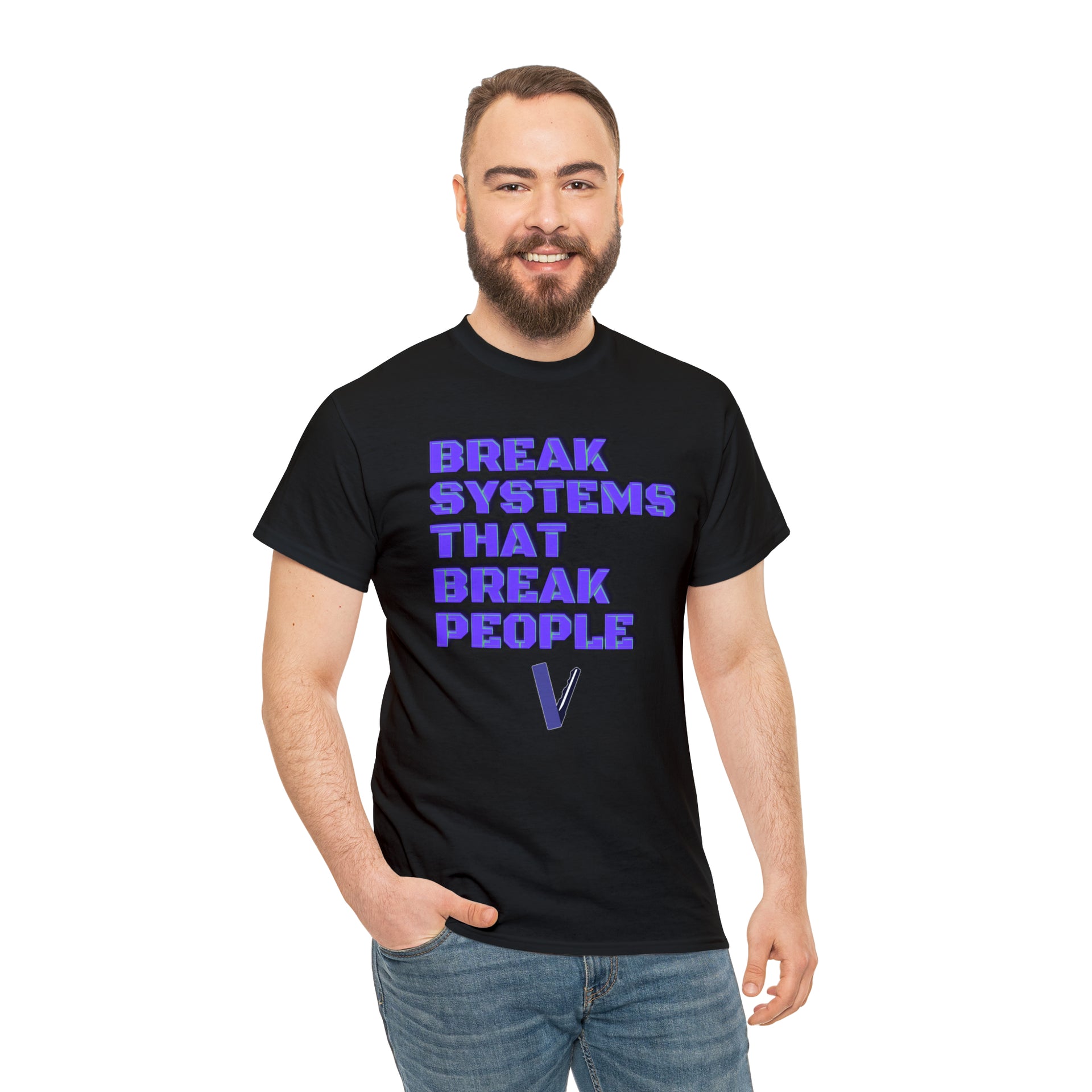 Break systems Unisex Heavy Cotton Tee
