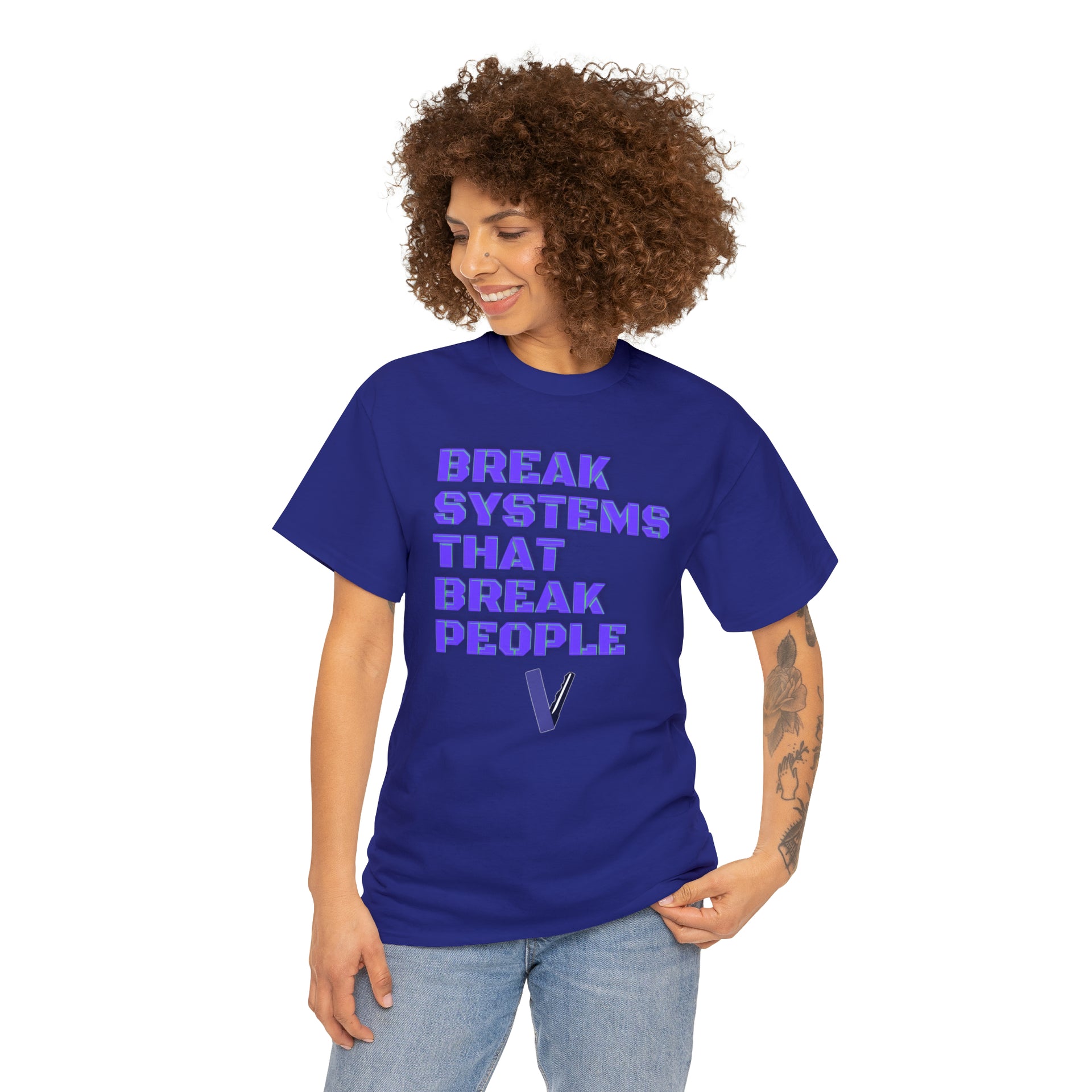 Break systems Unisex Heavy Cotton Tee