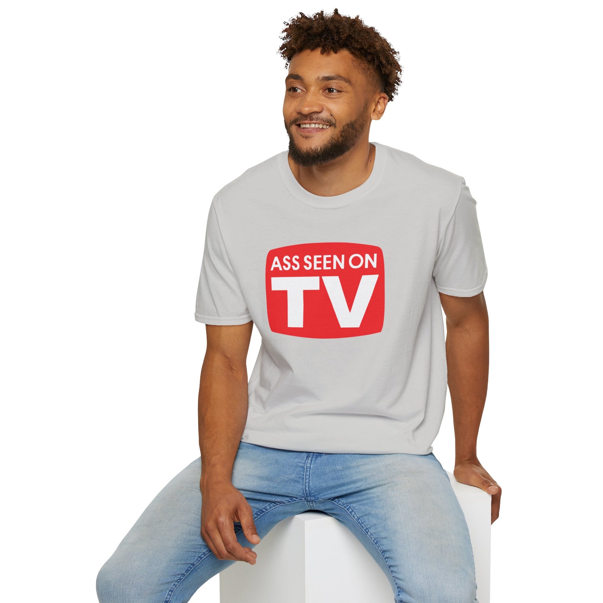 Ass Seen on TV Unisex Softstyle T-Shirt