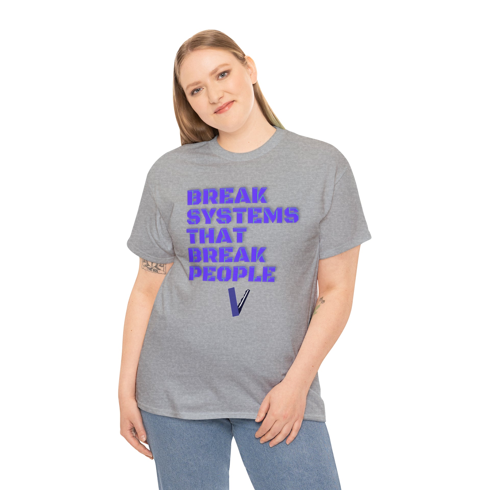 Break systems Unisex Heavy Cotton Tee