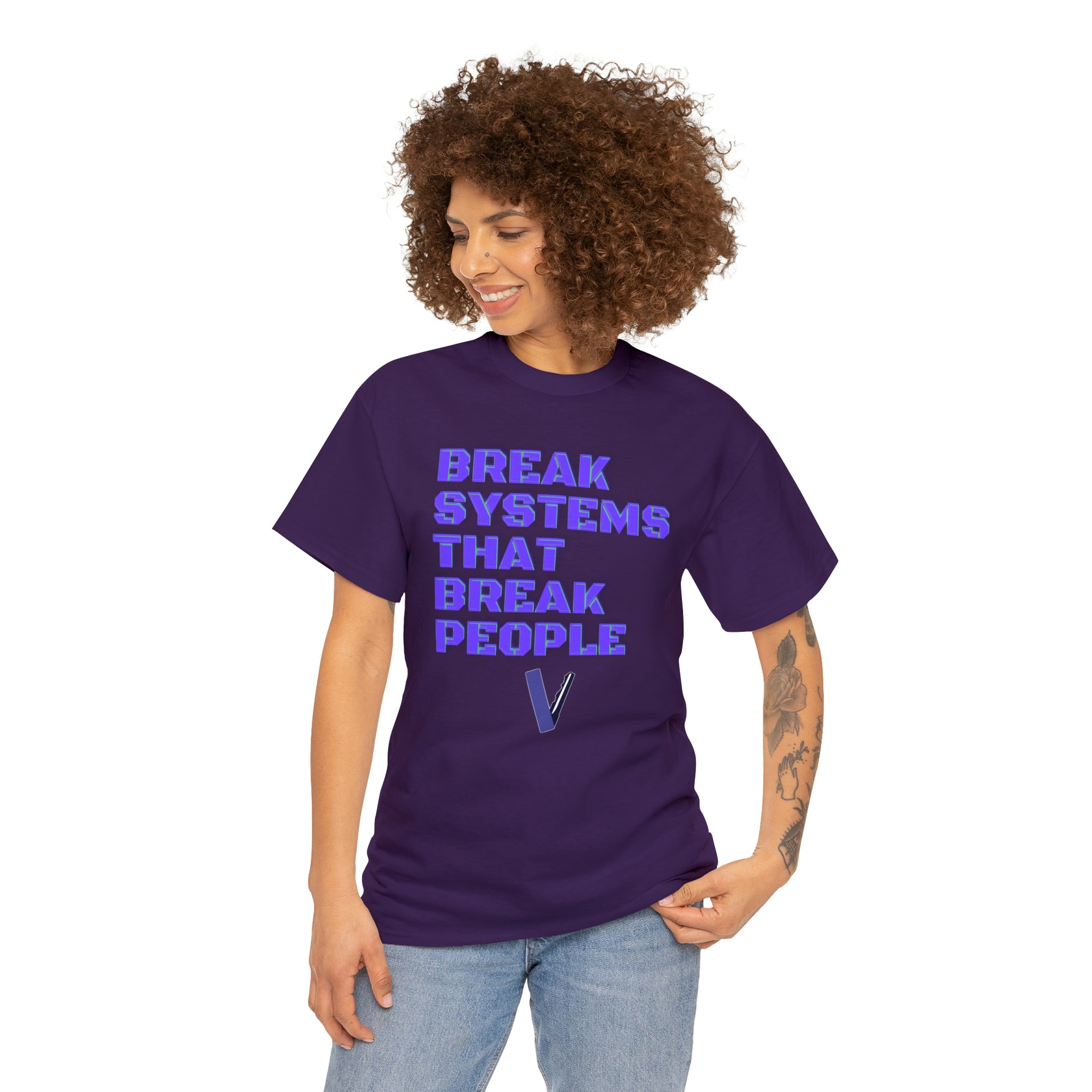 Break systems Unisex Heavy Cotton Tee