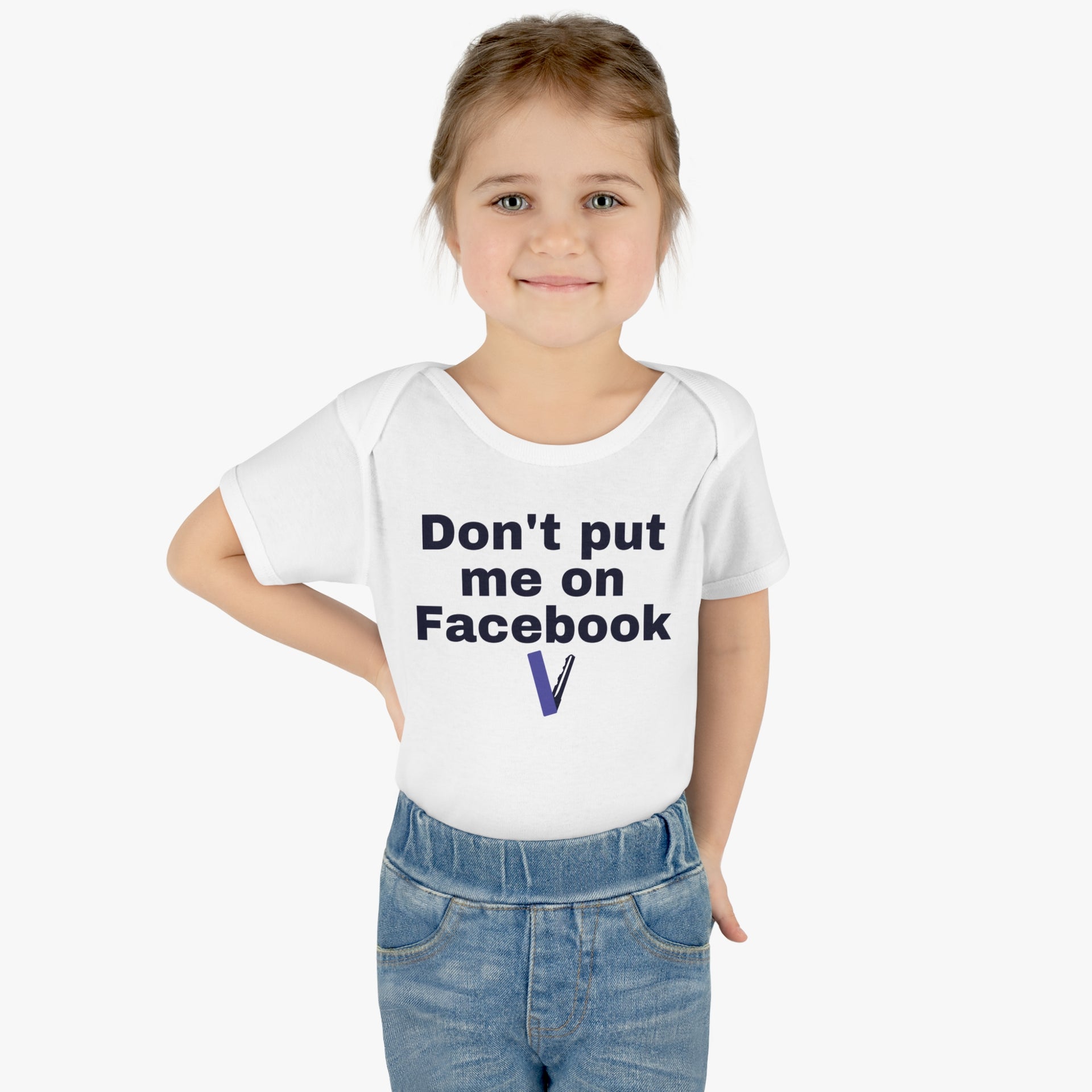 No FB Infant Baby Rib Bodysuit