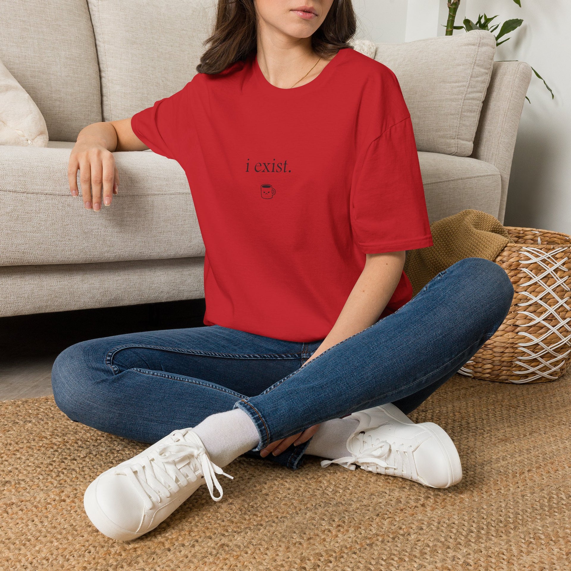i exist. (Unisex Softstyle Tee)