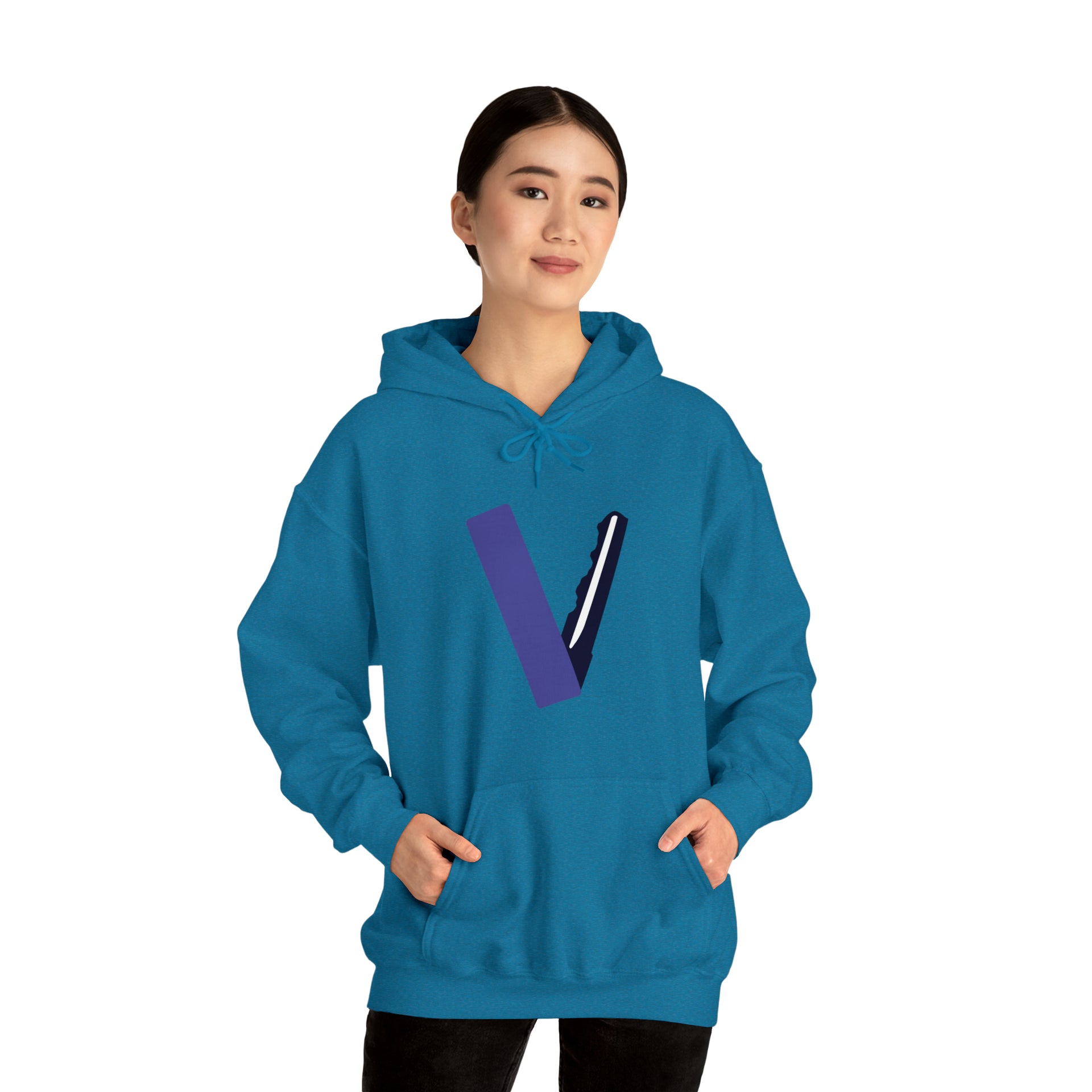 V Unisex Heavy Blend™ Hooded Sweatshirt