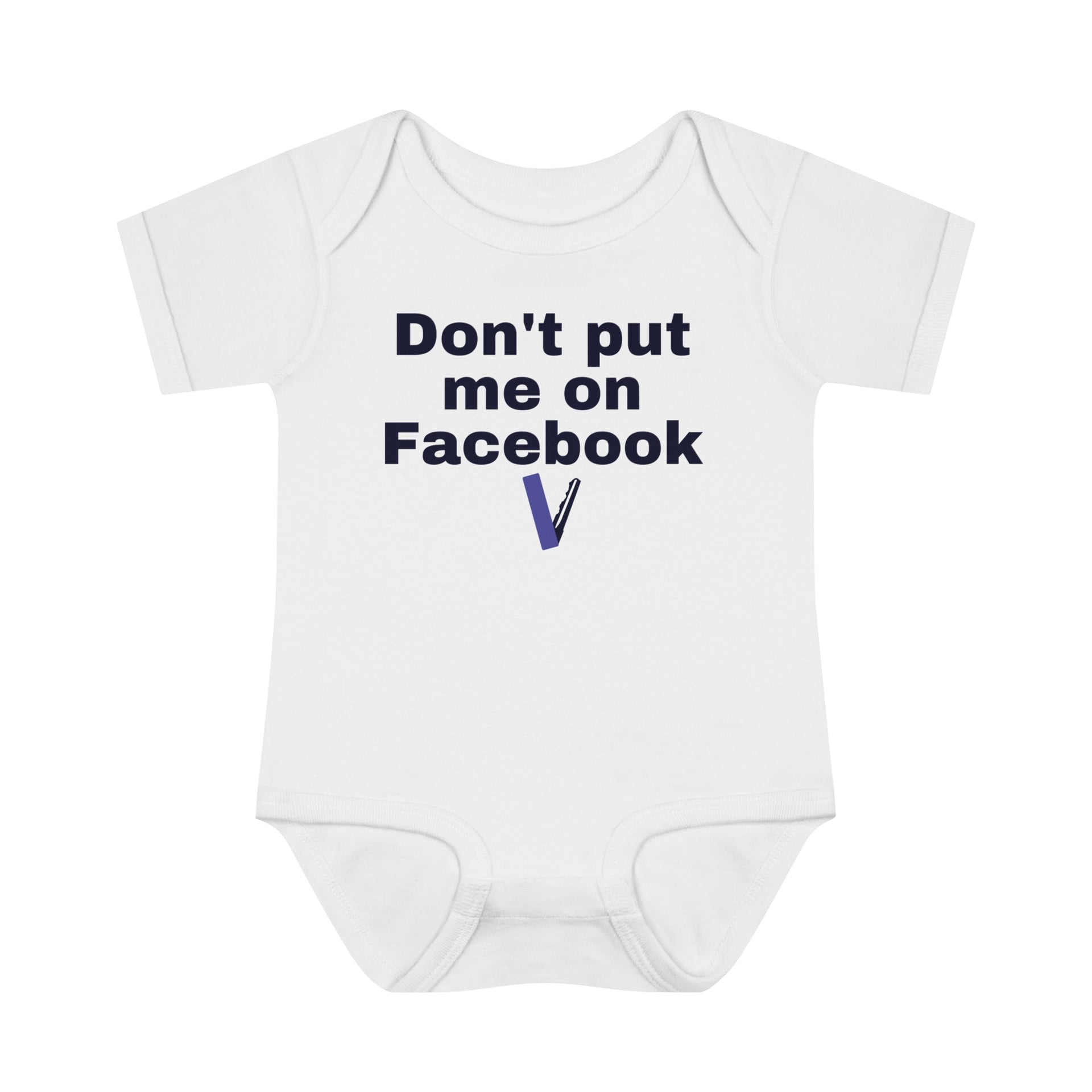 No FB Infant Baby Rib Bodysuit