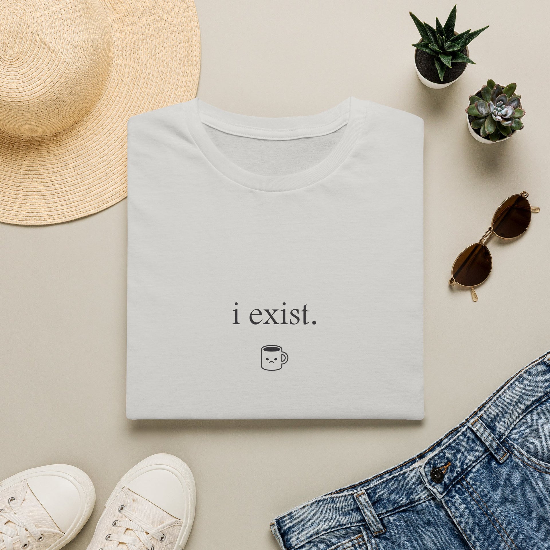 i exist. (Unisex Softstyle Tee)