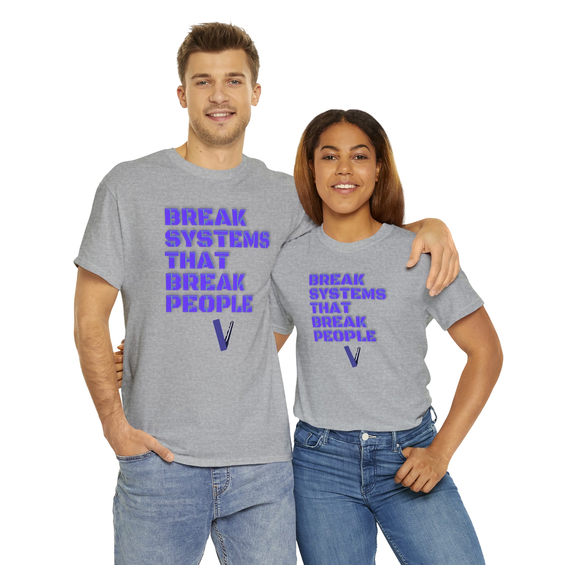 Break systems Unisex Heavy Cotton Tee