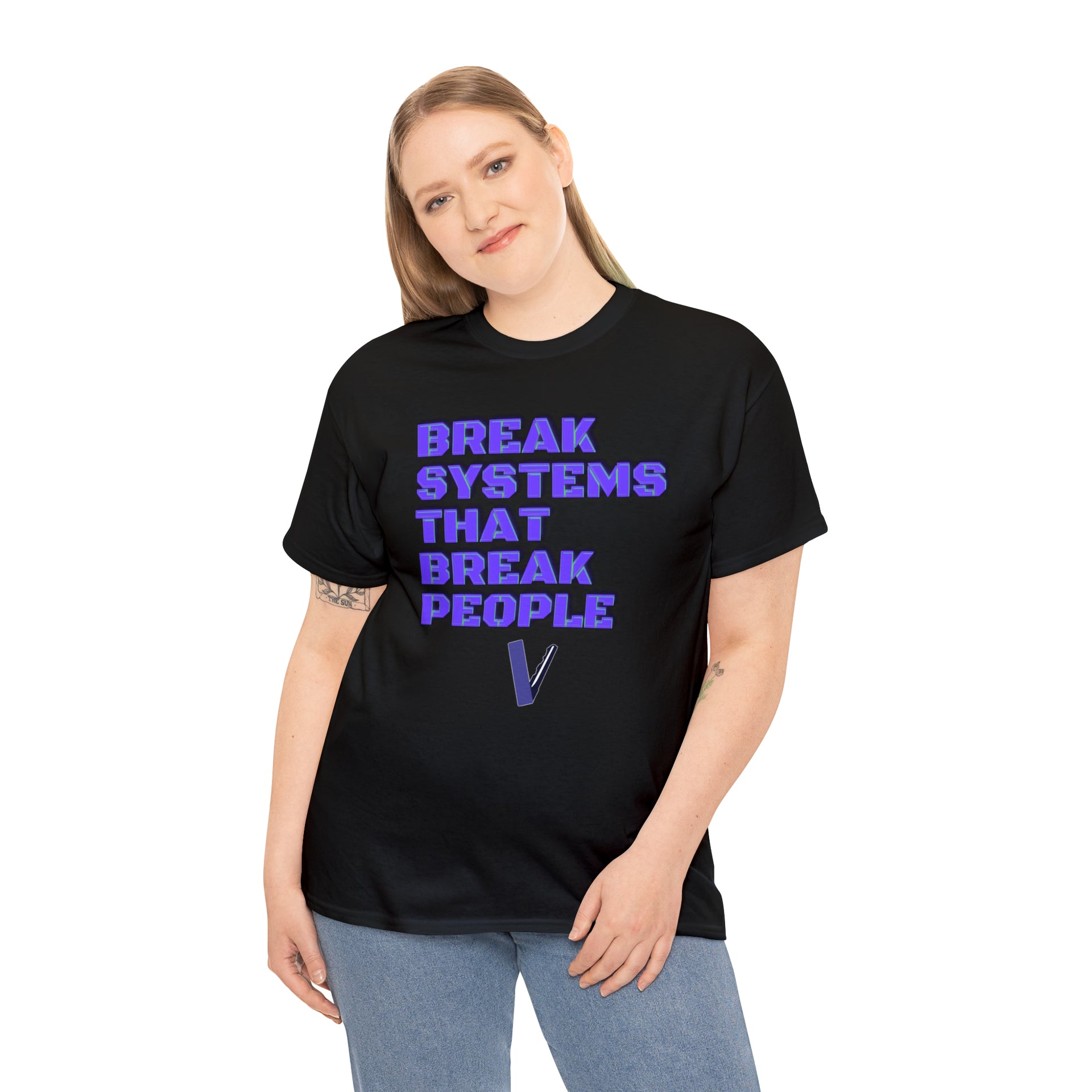 Break systems Unisex Heavy Cotton Tee