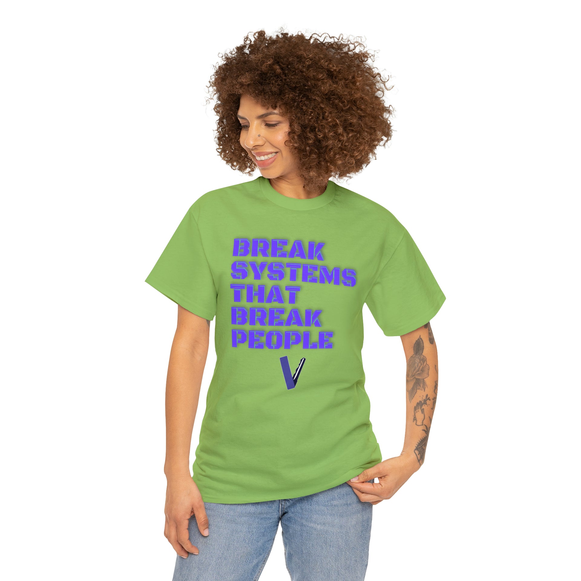 Break systems Unisex Heavy Cotton Tee