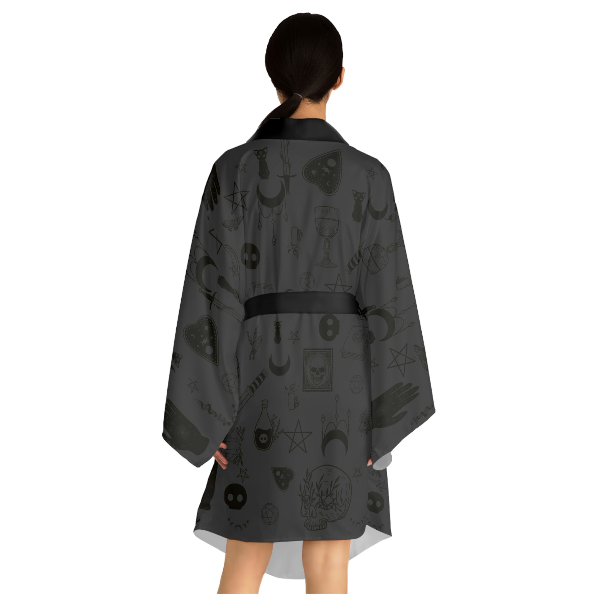 Magick Long Sleeve Kimono Robe