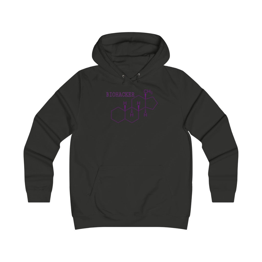 Bio hacker Girlie College Hoodie