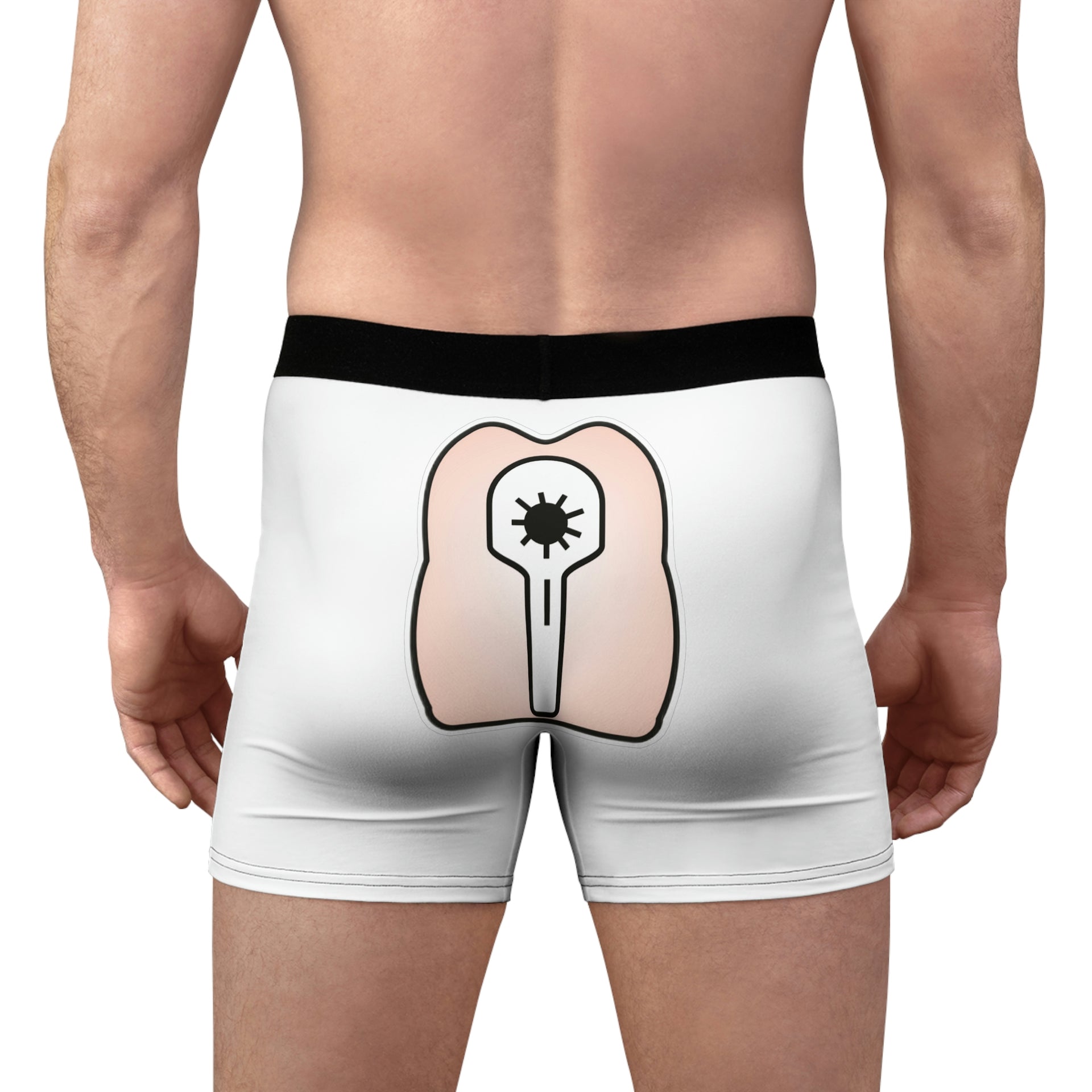 Back Orifice Men's Boxer Briefs (AOP)