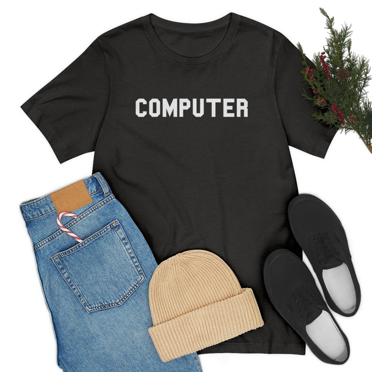 Computer (Unisex Jersey Short Sleeve Tee)