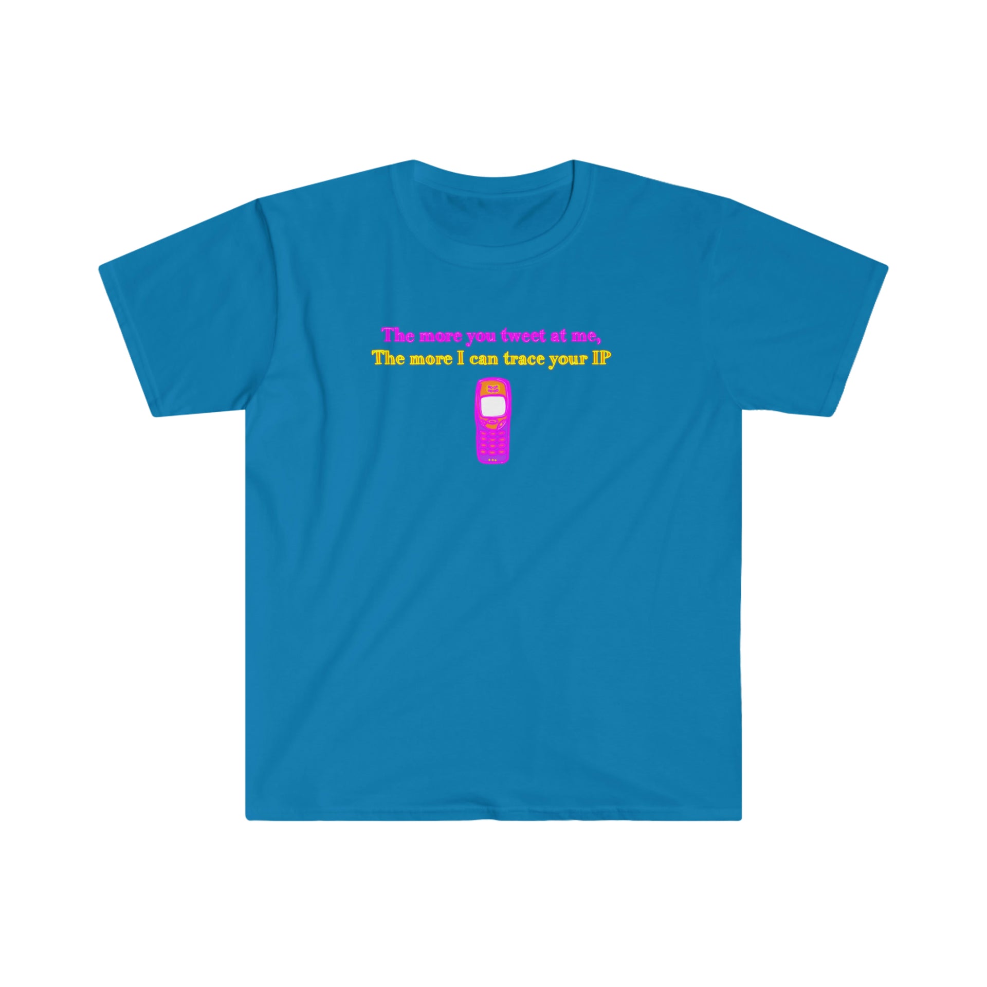 Fakehackerdata1 quote Unisex Softstyle T-Shirt