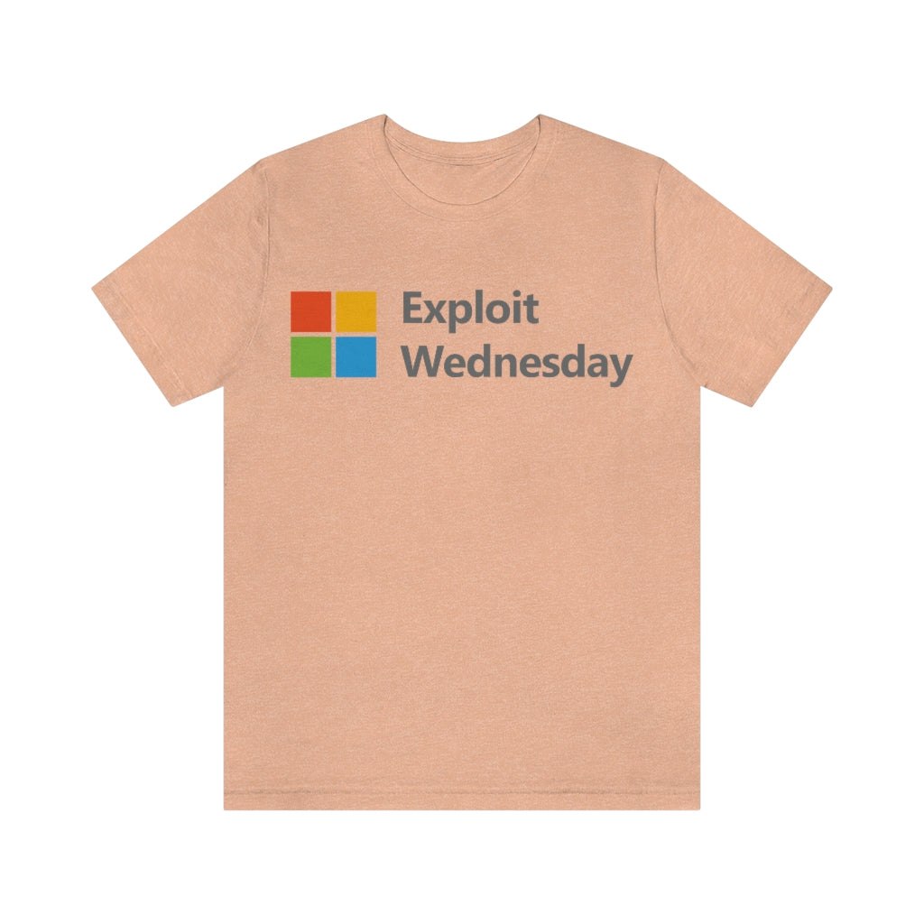 Exploit Wednesday (Many Colors! Unisex Jersey Short Sleeve Tee)