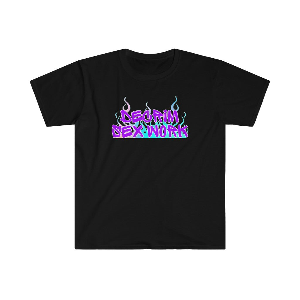 Decrim sex work Genderless Softstyle T-Shirt