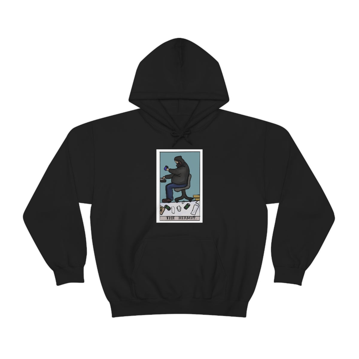 The Hermit Unisex Heavy Hoodie tech tarot