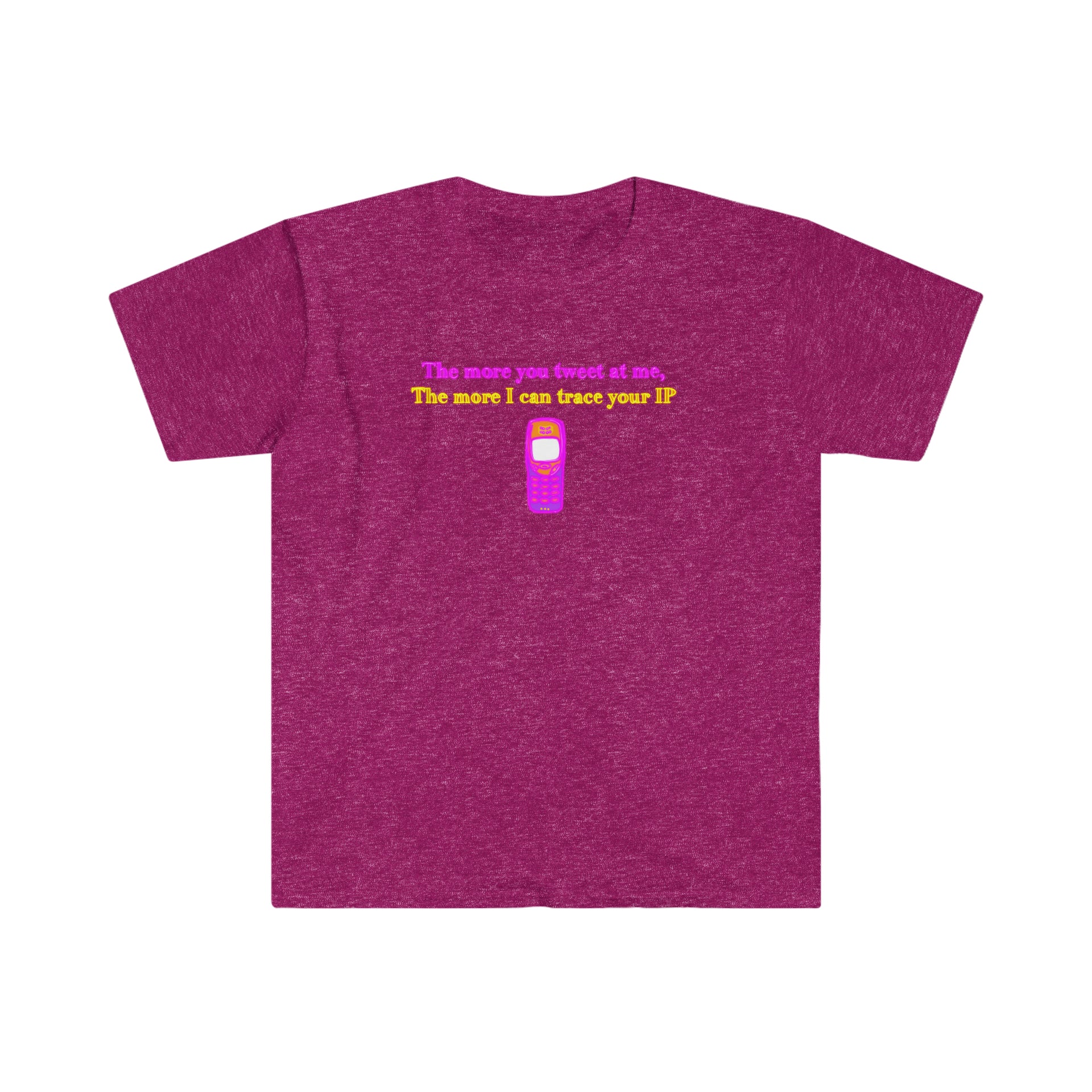 Fakehackerdata1 quote Unisex Softstyle T-Shirt