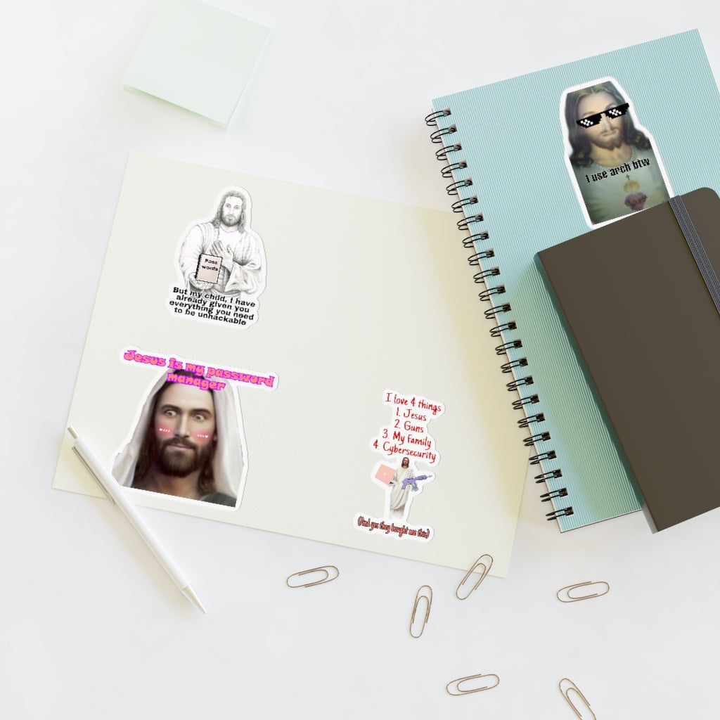 CyberJesus Sticker Sheets