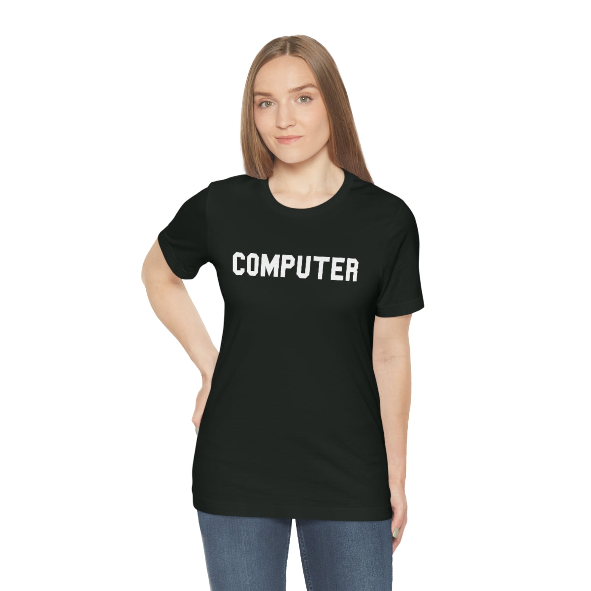 Computer (Unisex Jersey Short Sleeve Tee)