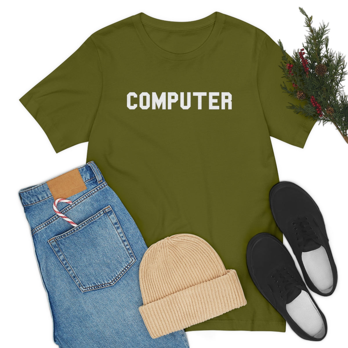 Computer (Unisex Jersey Short Sleeve Tee)
