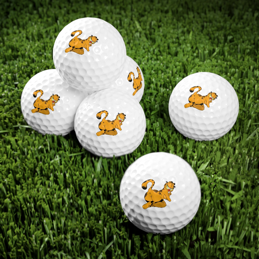 Sexygarfield Golf Balls, 6pcs