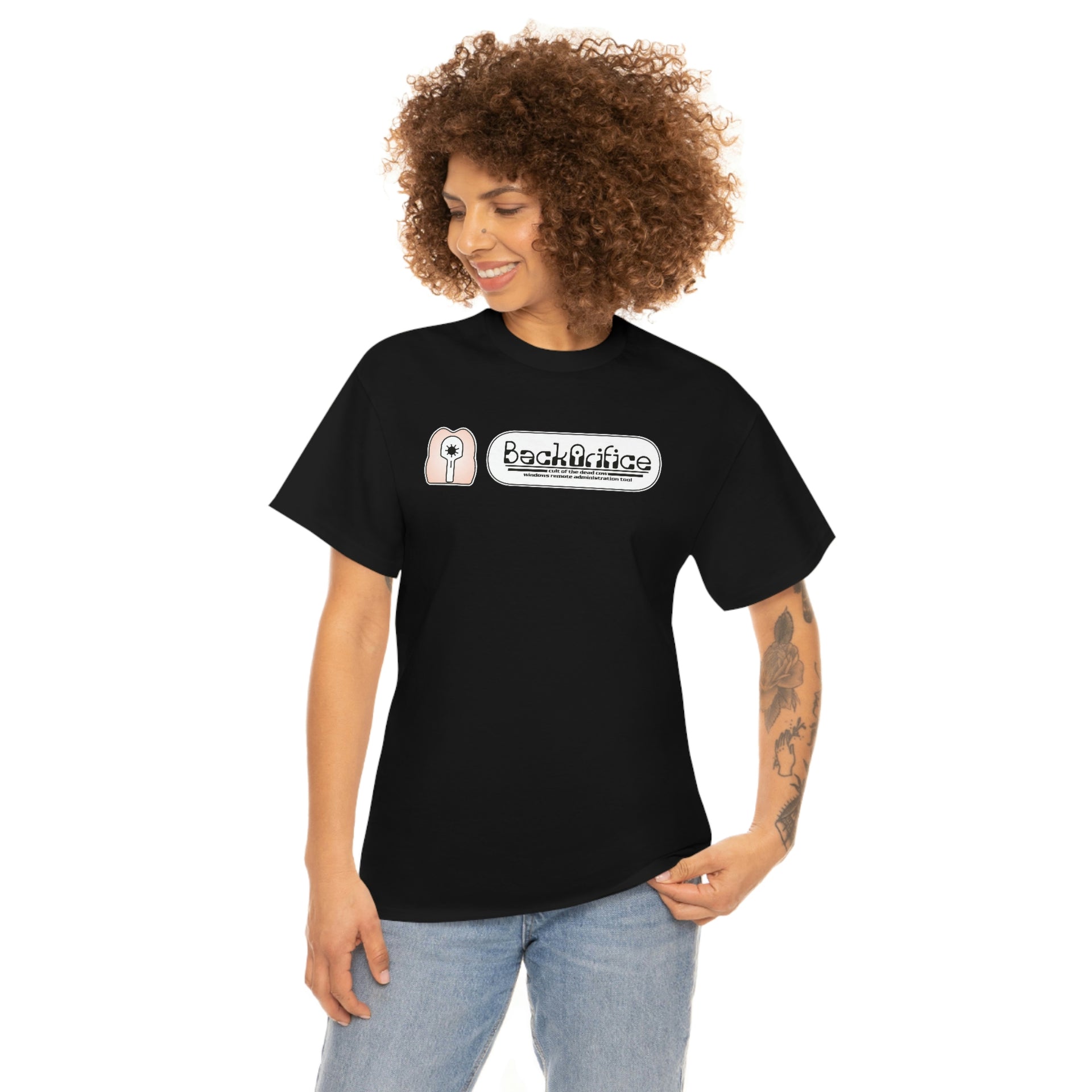 Double sided BO anniversary Unisex Heavy Cotton Tee