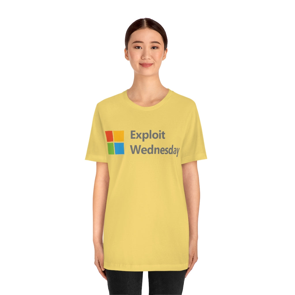Exploit Wednesday (Many Colors! Unisex Jersey Short Sleeve Tee)