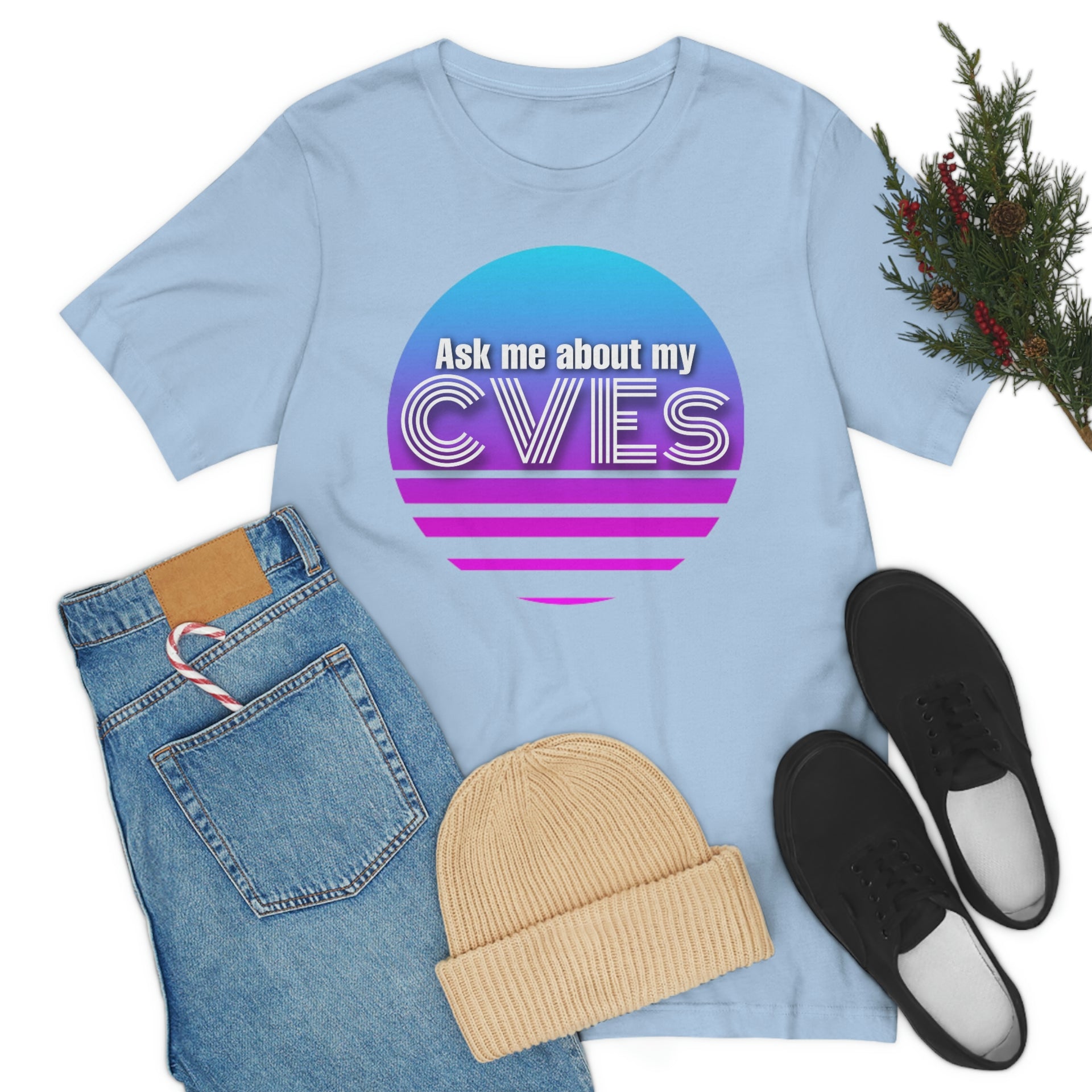Ask about my CVEs Unisex Tee
