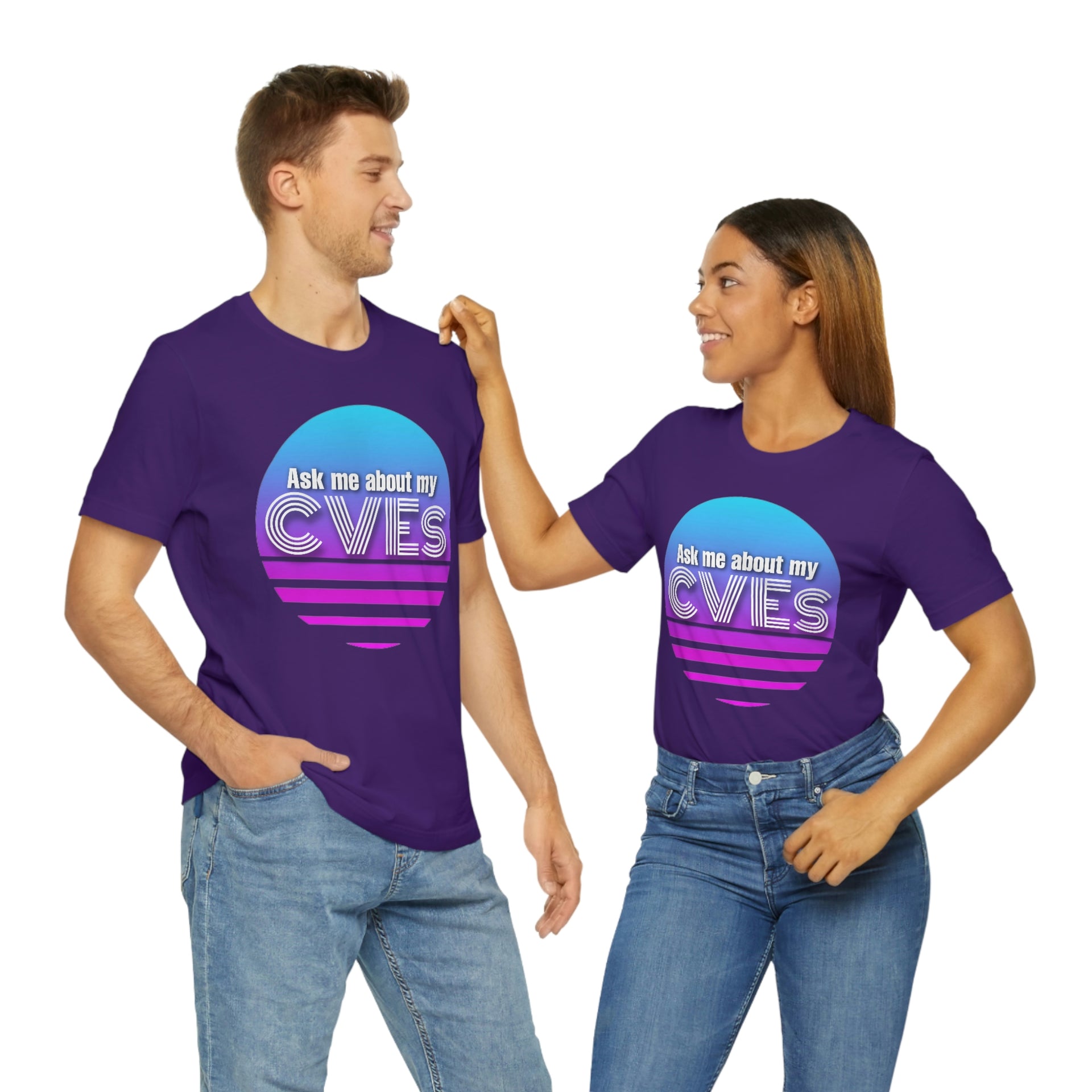 Ask about my CVEs Unisex Tee