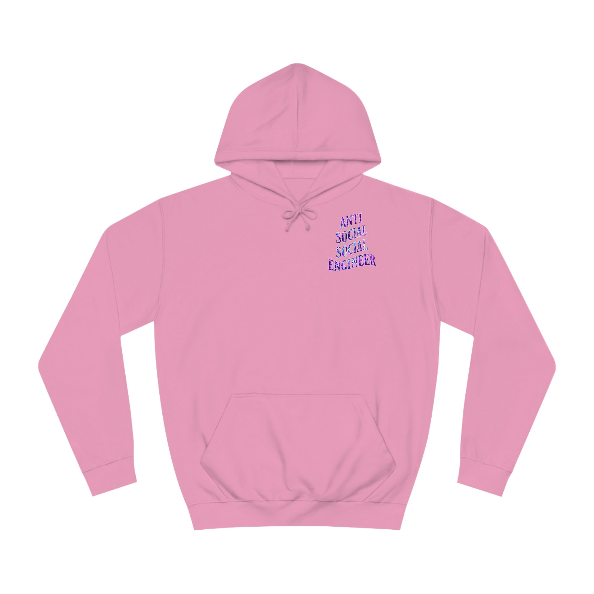 Antisocial Social Engineer Unisex College Hoodie