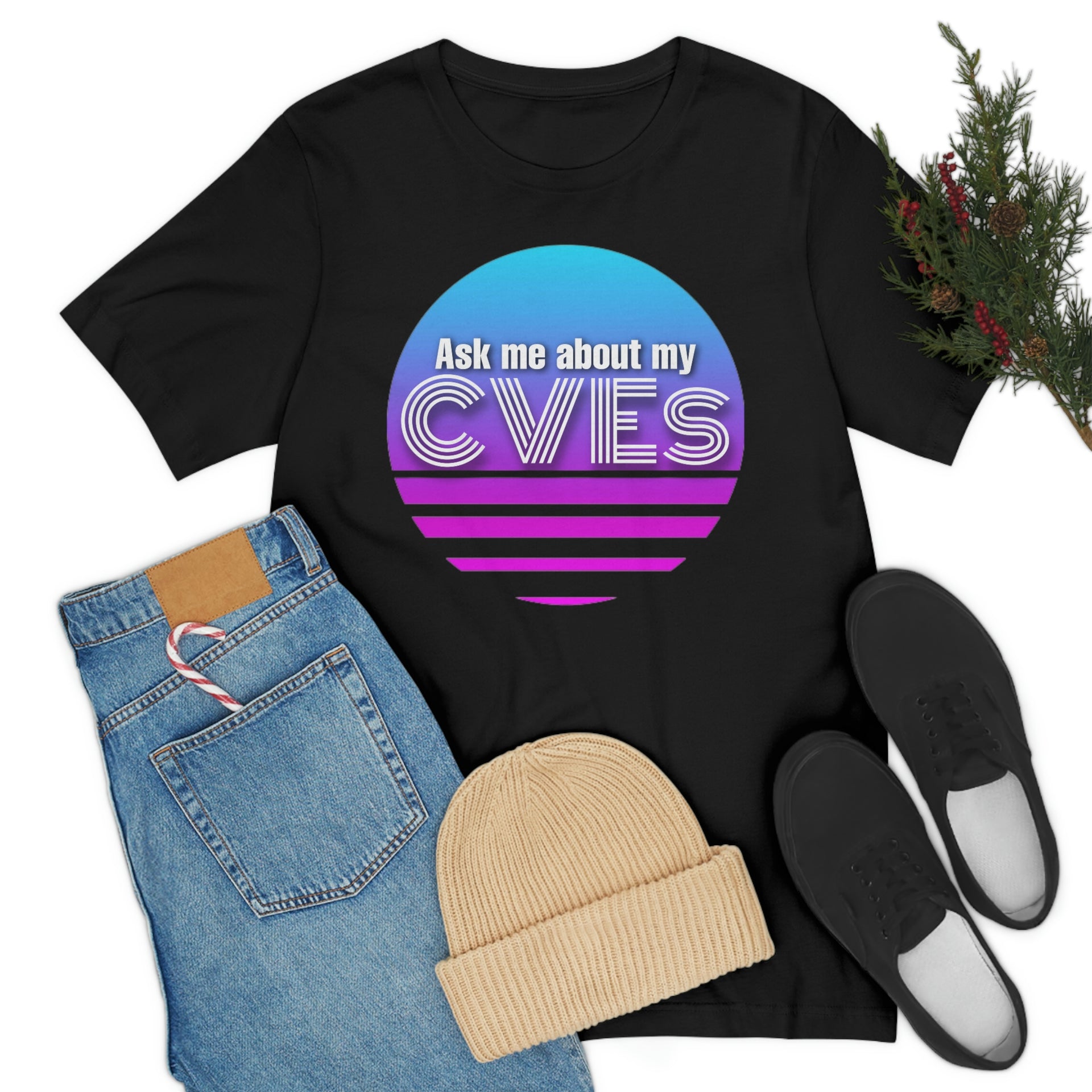 Ask about my CVEs Unisex Tee