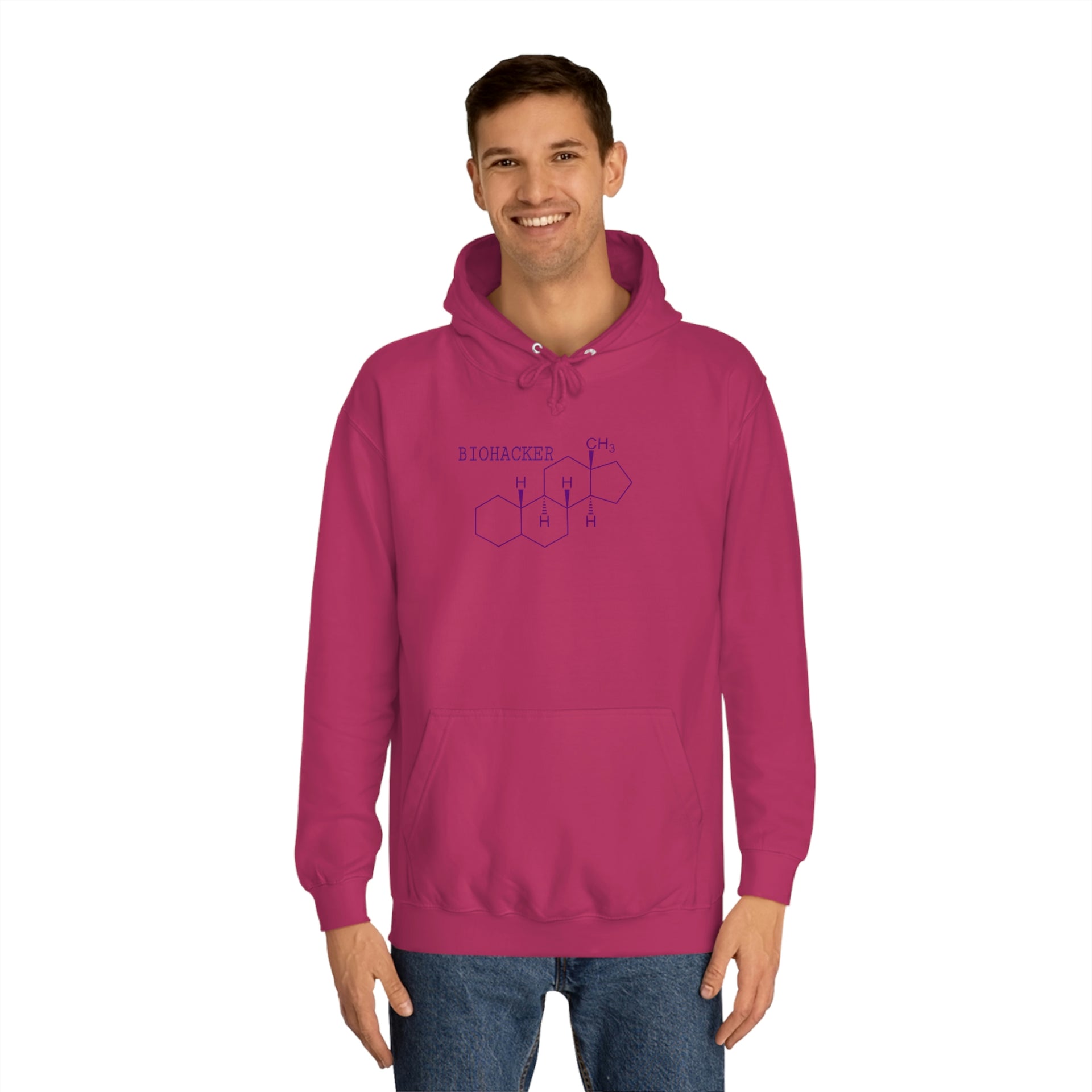 Copy of Bio hacker Girlie College Hoodie