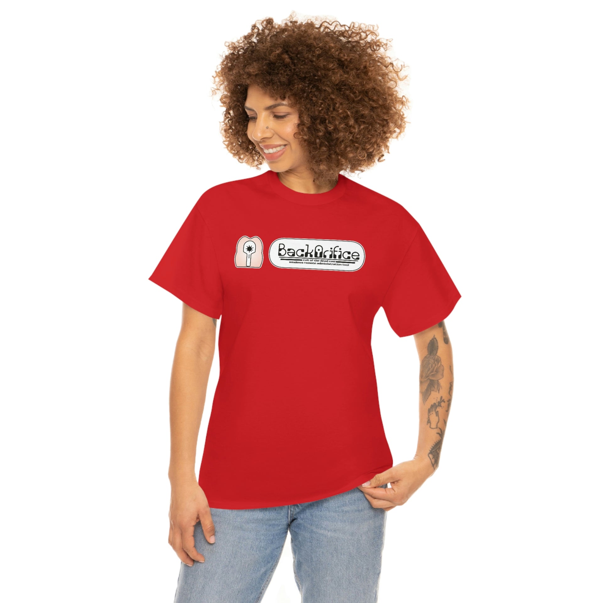 Double sided BO anniversary Unisex Heavy Cotton Tee