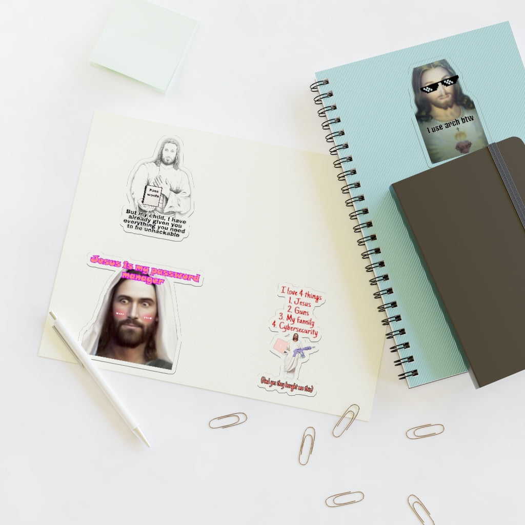 CyberJesus Sticker Sheets